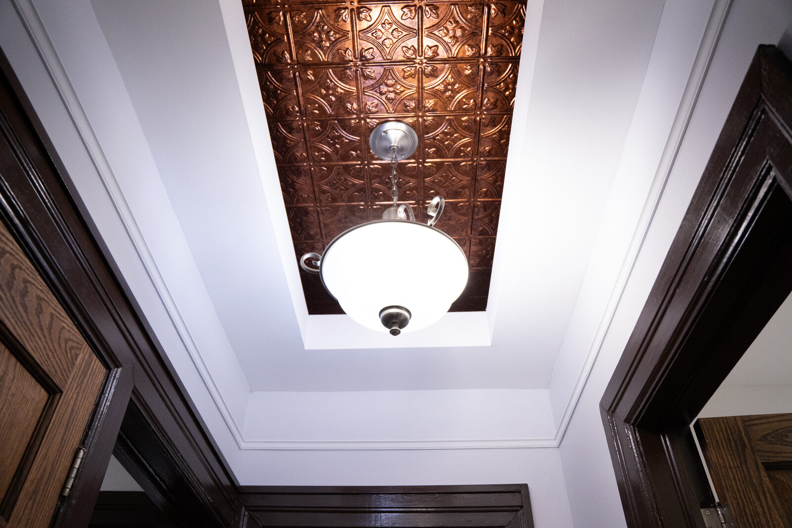Pressed-tin ceiling medallion